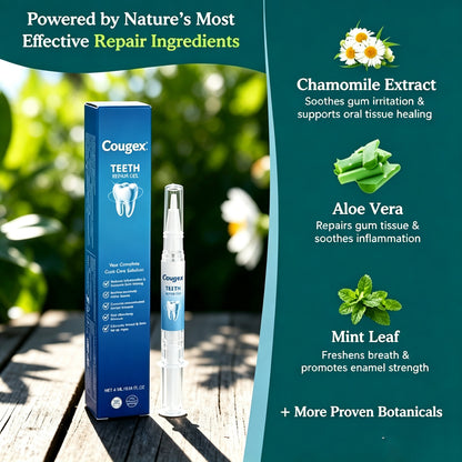 Cougex™ Teeth Whitening & Repair Gel Teeth Repair Pen,Enhances Overall Gums Health