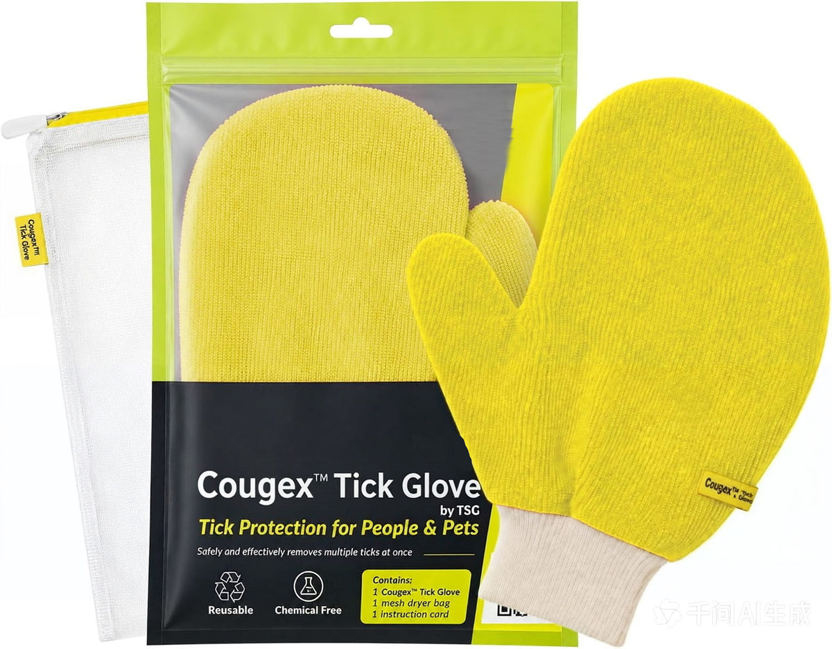 Cougex™ Tick Glove | Pet Tick Defense Glove