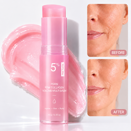 Buy 1 Get 1 Free 🔥Today only🔥 Pretark Korean Pink CollagenVolume Multi Balm