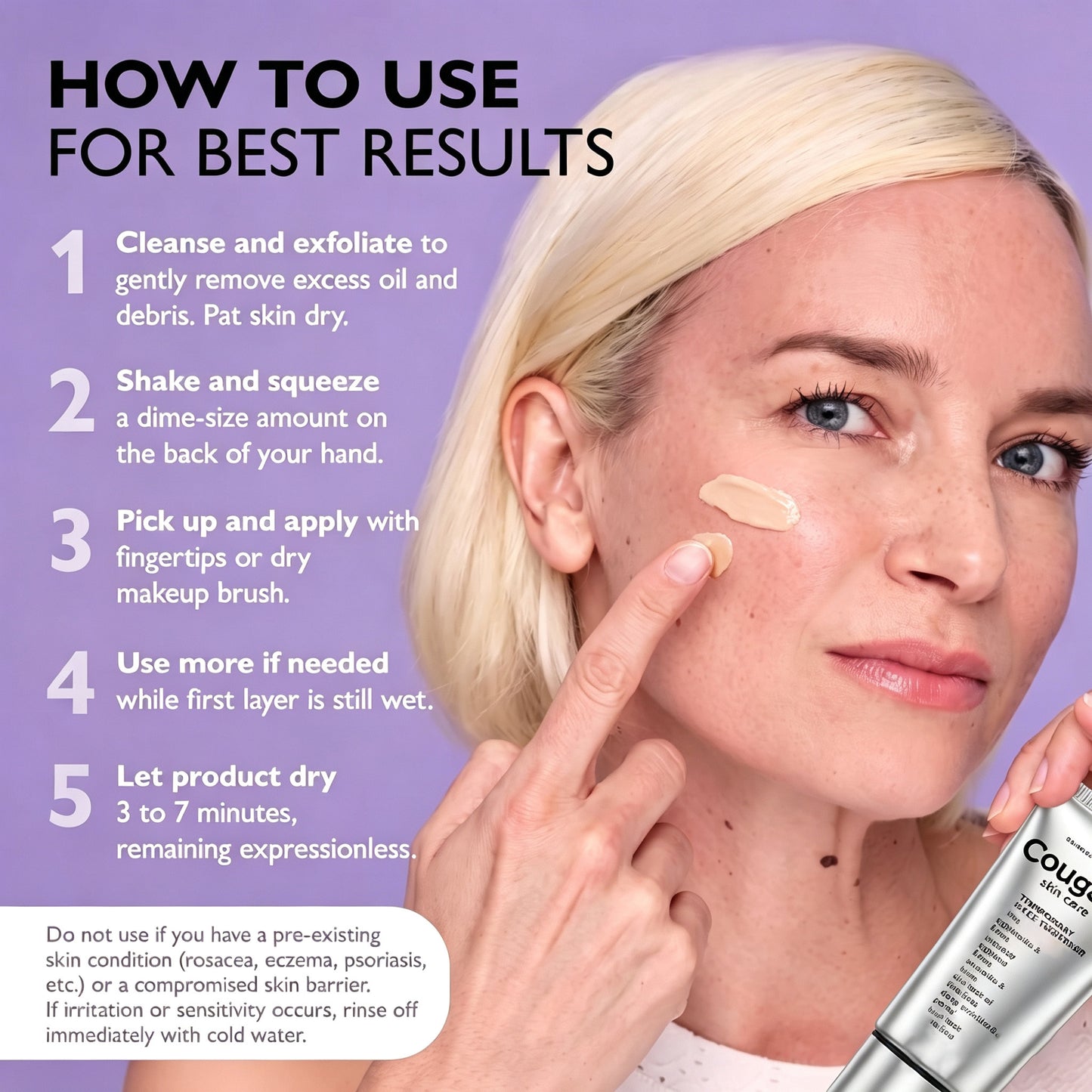 Cougex™ Instant Firmx Face Cream Eye Tightener Easy-Wear Formula