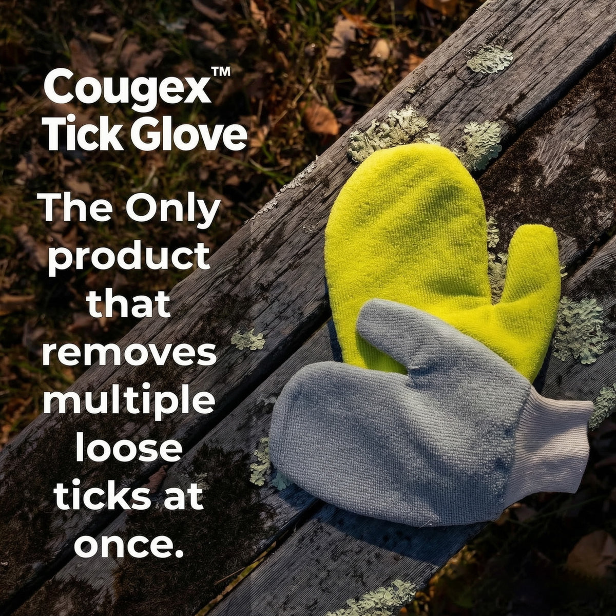 Cougex™ Tick Glove | Pet Tick Defense Glove