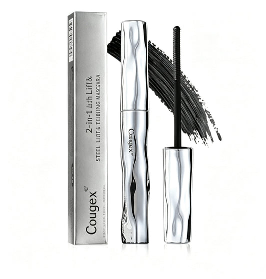 Cougex™ 2-in-1 Lash Lift & Steel Tubing Mascara: Primer, Lengthen & Curl in One Step