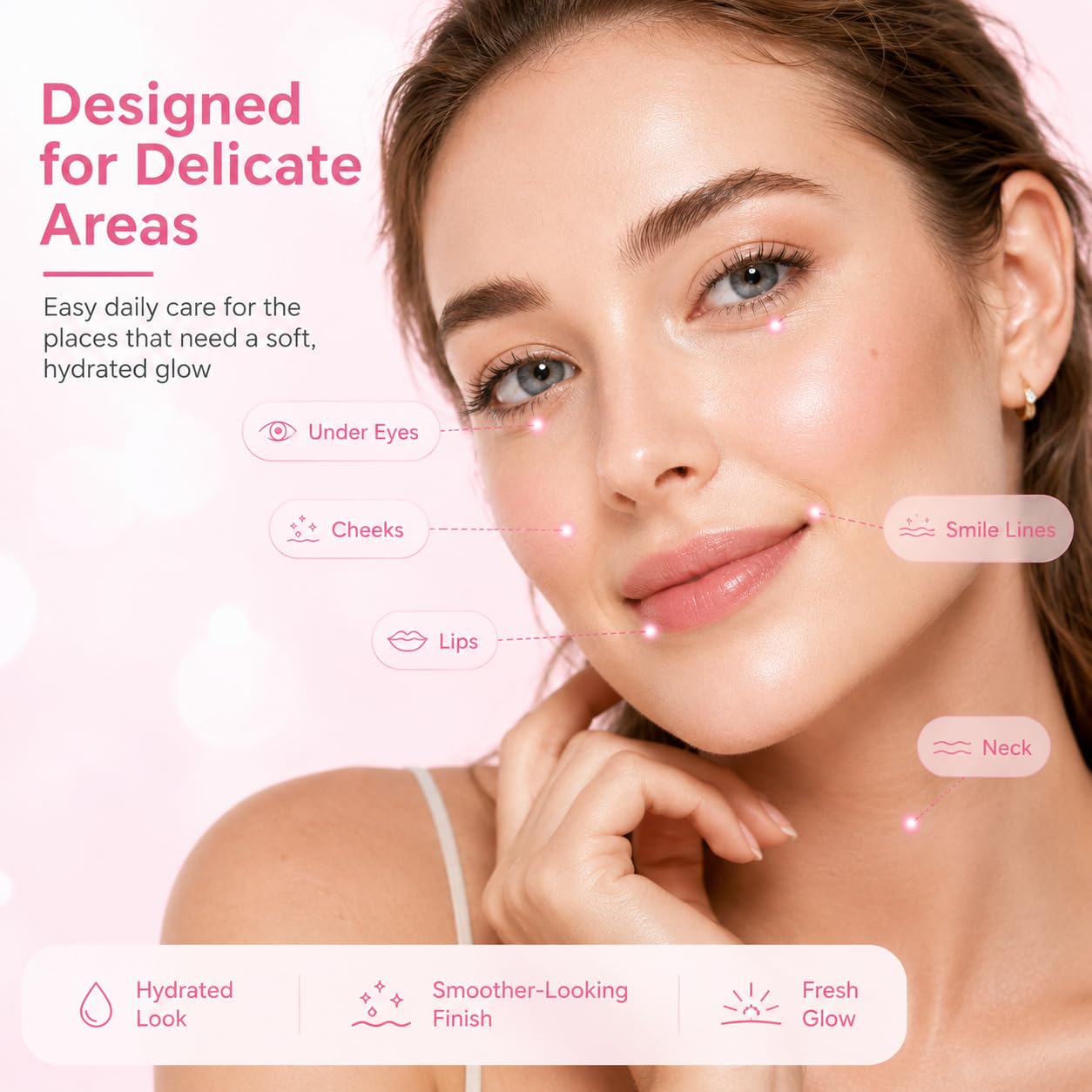 Cougex™ PDRN Collagen Multi Balm Stick – Hydrating Face Balm for Under Eyes, Lips & Neck | Firming Skin Care with Peptides